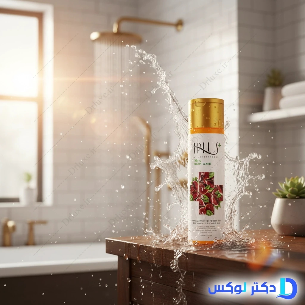 شامپو بدن انرژی بخش آقایان عصاره انجیر و جینسنگ آی پلاس